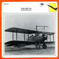 Fiche Aviation VOUGHT UO   / Avion Chasseur USA Avions - Airplanes