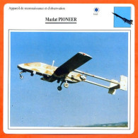 Fiche Aviation Mazlat PIONEER   / Avion Reconnaissance Et Observation Israel  Avions - Aerei