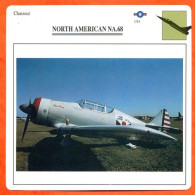 Fiche Aviation NORTH AMERICAN NA 68  / Avion Chasseur USA Avions - Airplanes