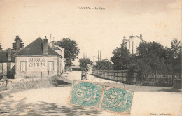 FLOGNY - La GARE - Cussac édit. - Flogny La Chapelle