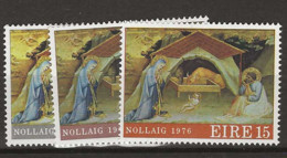 1976 MNH Ireland Mi 353-55 Postfris** - Nuovi