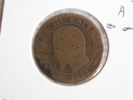 France 5 Centimes 1855 A CHIEN (98) - 5 Centimes