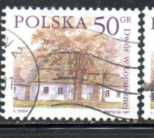POLONIA POLAND POLSKA 1997 COUNTRY ESTATES LOPUSZNEJ 50g USED USATO OBLITERE' - Oblitérés