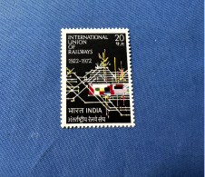 India 1972 Michel 537 Intern Eisenbahnverband MNH - Unused Stamps