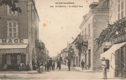 Puybrun * 1905 * La Grand'rue * Commerce MAGE * Magasin De Chaussures * Enfants Villageois - Andere & Zonder Classificatie