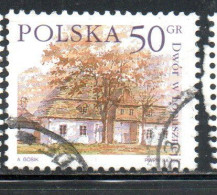 POLONIA POLAND POLSKA 1997 COUNTRY ESTATES LOPUSZNEJ 50g USED USATO OBLITERE' - Used Stamps
