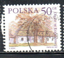 POLONIA POLAND POLSKA 1997 COUNTRY ESTATES LOPUSZNEJ 50g USED USATO OBLITERE' - Used Stamps