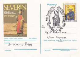 AUTRICHE--1982--Entier Carte Postale Illustrée  SEVERIN  --cachet ENNS  Du 19-5-1982 - Cartes Postales