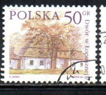 POLONIA POLAND POLSKA 1997 COUNTRY ESTATES LOPUSZNEJ 50g USED USATO OBLITERE' - Usati