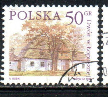 POLONIA POLAND POLSKA 1997 COUNTRY ESTATES LOPUSZNEJ 50g USED USATO OBLITERE' - Usados