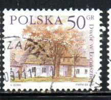 POLONIA POLAND POLSKA 1997 COUNTRY ESTATES LOPUSZNEJ 50g USED USATO OBLITERE' - Gebruikt