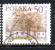 POLONIA POLAND POLSKA 1997 COUNTRY ESTATES LOPUSZNEJ 50g USED USATO OBLITERE' - Gebruikt