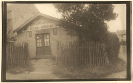 St Herblain * RARE Carte Photo ! * Au Rendez Vous Des Cyclistes GUERIN Débitant Cycles * Commerce Villageois - Saint Herblain