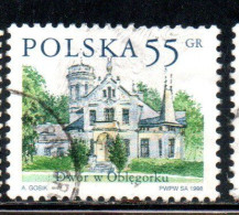 POLONIA POLAND POLSKA 1998 COUNTRY ESTATES OBLEGORKU 55g USED USATO OBLITERE' - Usados