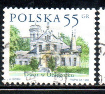 POLONIA POLAND POLSKA 1998 COUNTRY ESTATES OBLEGORKU 55g USED USATO OBLITERE' - Usados