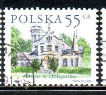 POLONIA POLAND POLSKA 1998 COUNTRY ESTATES OBLEGORKU 55g USED USATO OBLITERE' - Gebraucht