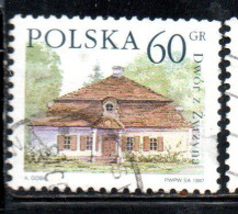 POLONIA POLAND POLSKA 1997 COUNTRY ESTATES ZYRZYNA 60g USED USATO OBLITERE' - Used Stamps