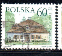 POLONIA POLAND POLSKA 1997 COUNTRY ESTATES ZYRZYNA 60g USED USATO OBLITERE' - Oblitérés