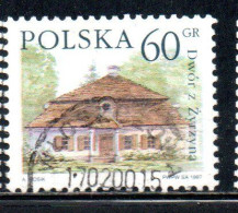 POLONIA POLAND POLSKA 1997 COUNTRY ESTATES ZYRZYNA 60g USED USATO OBLITERE' - Gebruikt