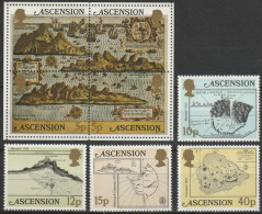 THEMATIC GEOLOGY:   EARLY MAPS OF ASCENSION   -  ASCENSION - Inseln