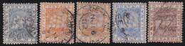 British  Guiana         .   SG    .   170/173      .     O (172: Minor Thin Spot)      .    Cancelled - Britisch-Guayana (...-1966)