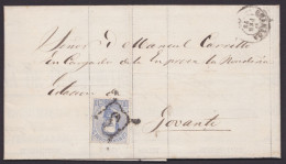 MiNr 122, EF, Bedarfsbrief "Grenada", 1873, Mit Inhalt - Briefe U. Dokumente