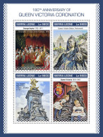 SIERRA LEONE 2018 MNH  Queen Victoria  Michel Code: 10325-10328. Scott Code: 4992. Yvert&Tellier Code: 8377-8380 - Sierra Leone (1961-...)