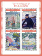 SIERRA LEONE 2018 MNH  Paul Signac  Michel Code: 10340-10343. Scott Code: 4998. Yvert&Tellier Code: 8381-8384 - Sierra Leone (1961-...)