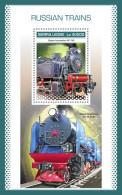 SIERRA LEONE 2018 MNH  Russian Trains  Michel Code: 10364 / Bl.1581. Scott Code: 5021. Yvert&Tellier Code: 1559 - Sierra Leone (1961-...)