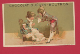 Chocolat Guérin Boutron, Jolie Chromo Lith. Vallet Minot, Personnages, Oh Le Joli Oiseau - Guérin-Boutron