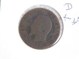 France 5 Centimes 1855 D ANCRE (104) - 5 Centimes