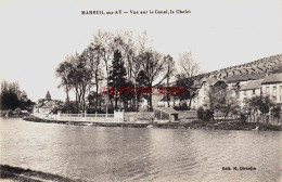 CPA MAREUIL SUR AY - MARNE - LE CANAL - LE CHALET - Mareuil-sur-Ay