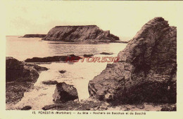 CPA PENESTIN - MORBIHAN - AU BILE - ROCHERS - Pénestin