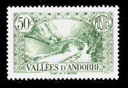 ANDORRE 1943 YT 65 ** - Unused Stamps