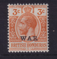 British Honduras (Belize) 1918 Georg V. Mi.-Nr. 81 Mit Aufdruck WAR ** - Belize (1973-...)
