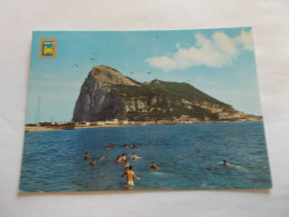 LA LINEA  ( ESPANA ESPAGNE )  PLAYA Y PENON DE GIBRALTAR  ANIMEES  1977 - Cádiz