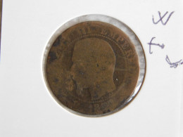 France 5 Centimes 1855 W ANCRE (109) - 5 Centimes