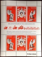 Solomon Islands 1978 Coronation Anniversary Minisheet MNH - Solomon Islands (1978-...)