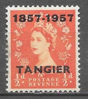 Bureaux Anglais : Tanger : Elisabeth II : N°87 Chez YT. - Morocco Agencies / Tangier (...-1958)