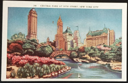 CPA - Central Park At 59th Street - Manhattan