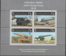 Joint Stamp Issue With Malta 2010 - Gibraltar