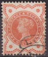 Reine Victoria - GRANDE BRETAGNE - Emission Du Jubilé - N° 91 - 1887 - Used Stamps