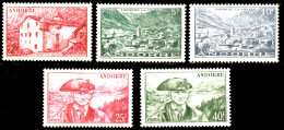 ANDORRE 1946 émission Complète ** - Unused Stamps