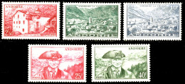 ANDORRE 1946 émission Complète ** - Neufs