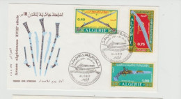 ALGERIE - FDC - Premier Jour - ARMES Algeriennes XVIII éme - Alger 1970 - Argelia (1962-...)