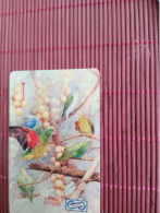 Phonecard Bird 14MSAF Used Rare - Malasia