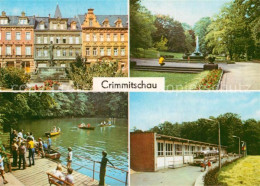 73015339 Crimmitschau Brunnen Am Markt Friedenspark Gondelteich Im Sahnpark Kuns - Crimmitschau