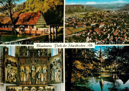 73014806 Blaubeuren Muehle Fliegeraufnahme Kirche Inneres Blaubeuren - Blaubeuren