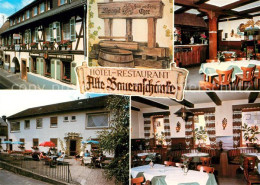 73014803 Oestrich-Winkel Hotel Restaurant Alte Bauernschaenke Terrasse Gastraum  - Oestrich-Winkel