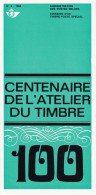 Administration Des Postes Belge émission D'un De Timbre Poste Spécial L  N°4 1968 édité En Français - Covers & Documents